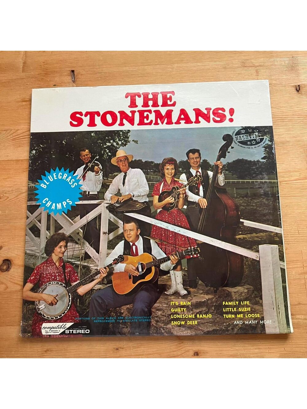 The Stonemans - The Stonemans! 33rpm VG+ VR29
